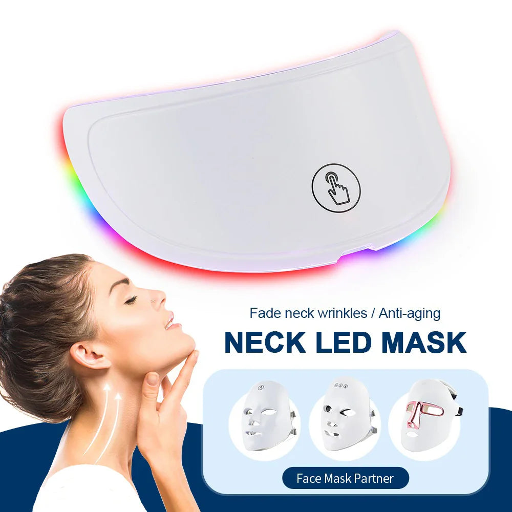 Wireless 7-Color LED Red Light Therapy Mask