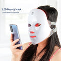 Wireless 7-Color LED Red Light Therapy Mask