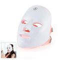 Wireless 7-Color LED Red Light Therapy Mask